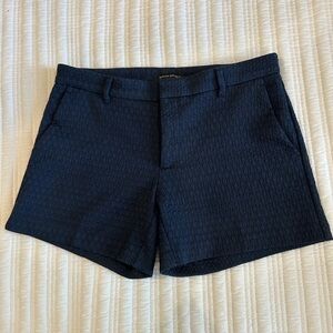 Banana Republic Navy Blue Textured Shorts Size 6